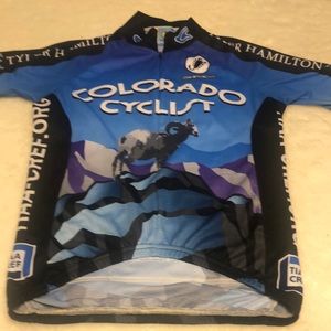 Squadra bicycling top with back water pockets p982